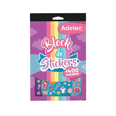 Block de Stickers Princesas, Unicornios, Hadas y más (+400 stickers)
