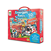 Puzzle Jumbo Vehículos de Emergencia (50 piezas)
