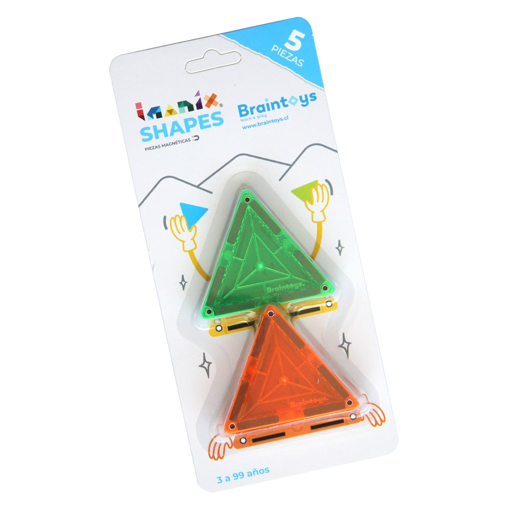Imanix Triángulos 5 Piezas Magnéticas