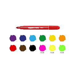 Marcadores Mini (12 colores)