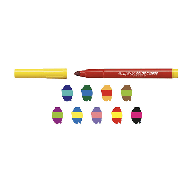 Marcadores Magic Cambia Color (9 colores + 1 lápiz mágico) 2