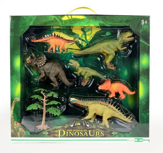 Figuras Dinosaurios (7 piezas)