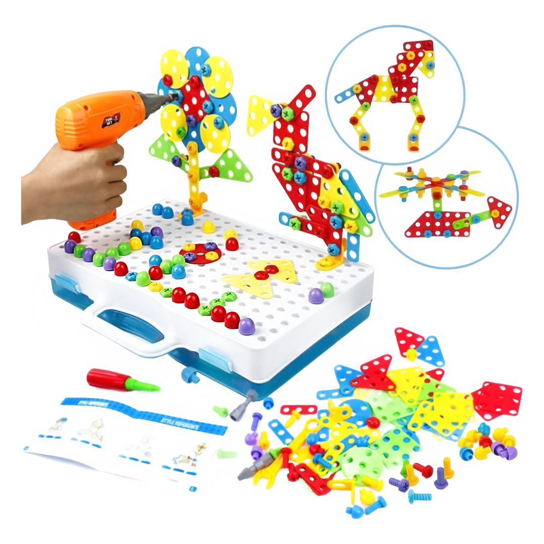 Maleta de herramientas con taladro 2