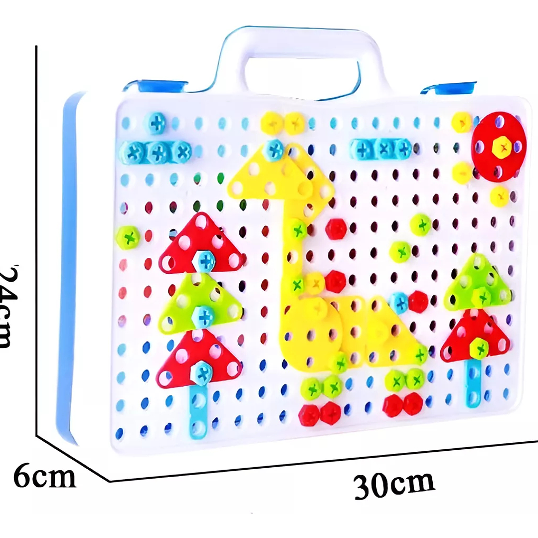 Maleta de herramientas con taladro 4