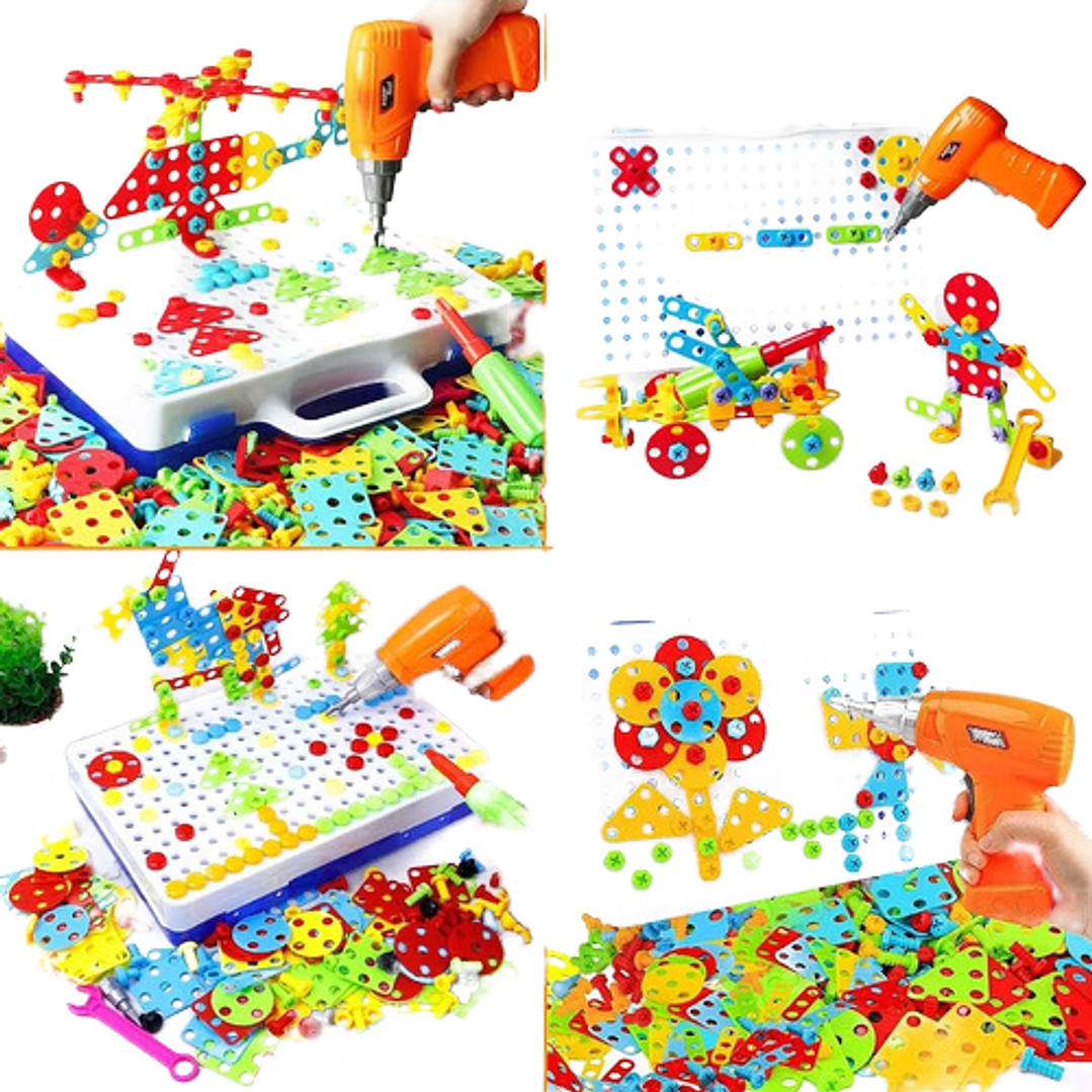 Maleta de herramientas con taladro 3