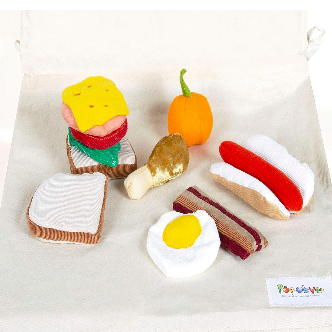 Set de alimentos de tela 2