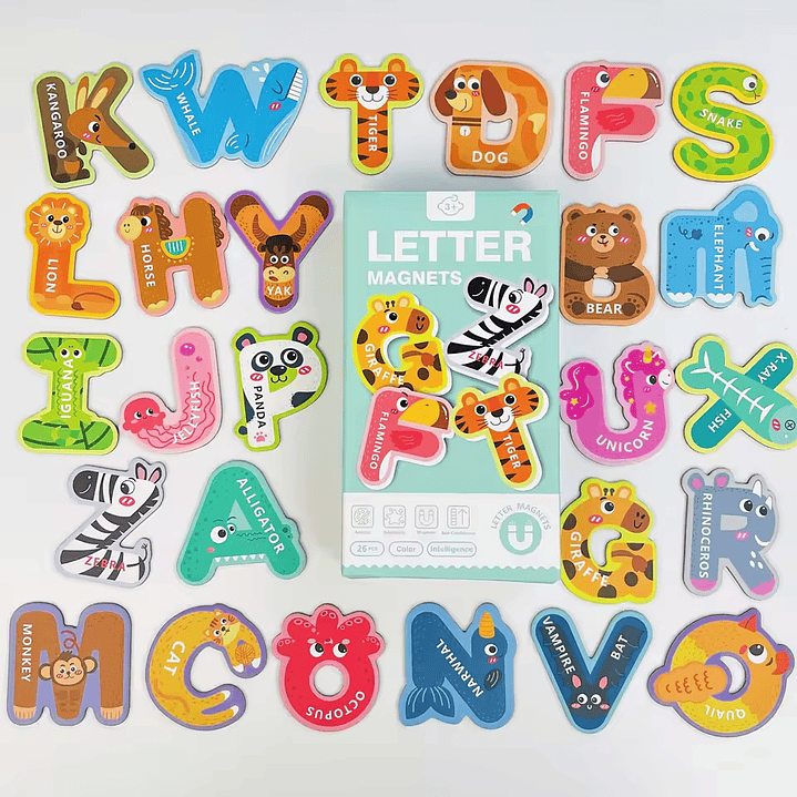 Puzzle Magnético Letras 4