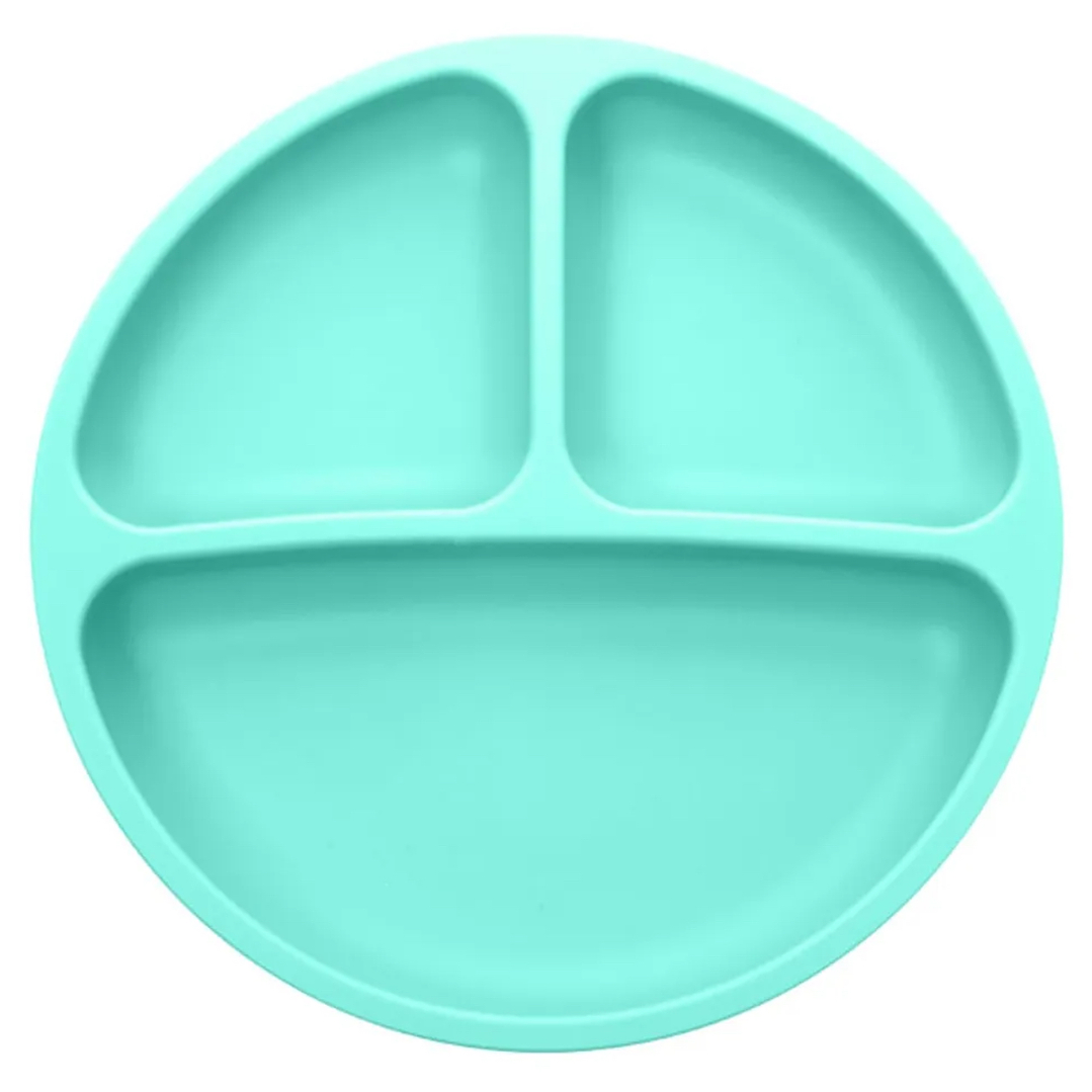 Plato de silicona con 3 divisiones 4