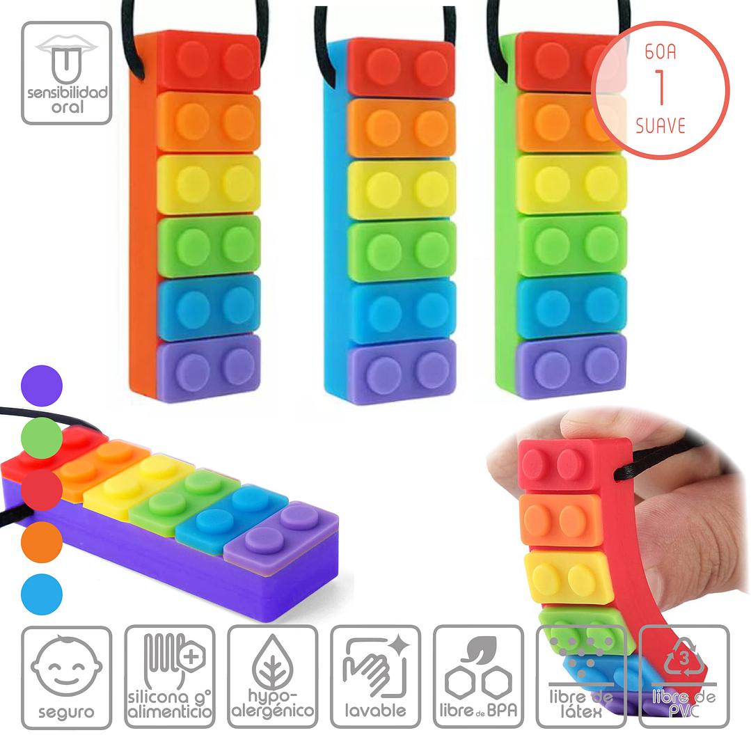 Collar Mordedor Lego 4