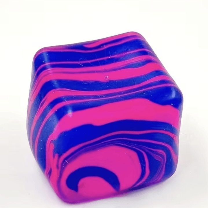 Cubo Squishy tie dye 4