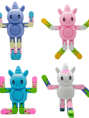 🦄 Spinner Unicornio Articulado