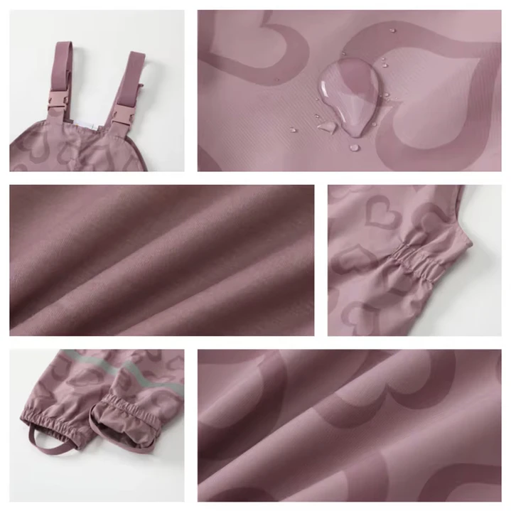 Impermeable infantil Corazones  2