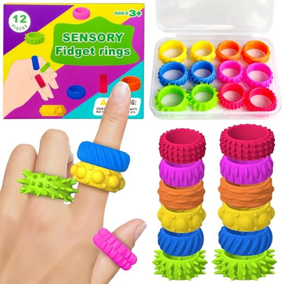 Anillos sensoriales 12 piezas 1
