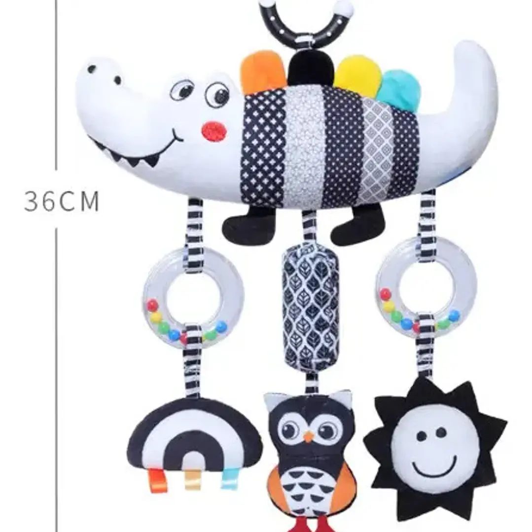 🐊✨ Móvil Sensorial Cocodrilo para Bebé ✨ 2
