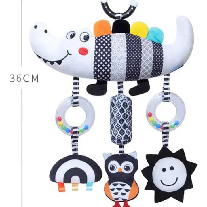 🐊✨ Móvil Sensorial Cocodrilo para Bebé ✨ 2