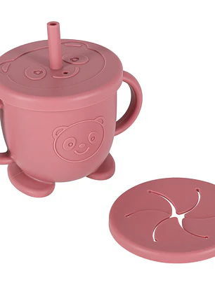 Vaso de silicona 2 en 1