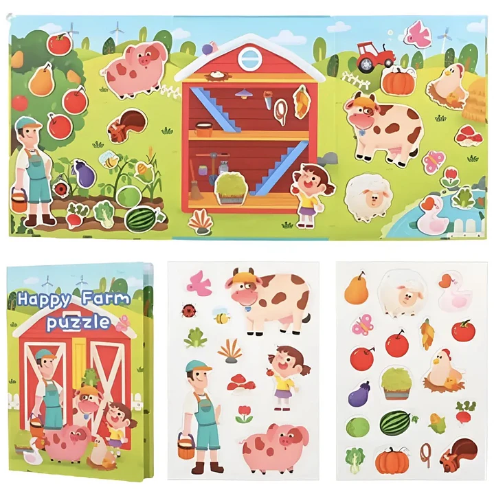 Libro Magnético Granja 1