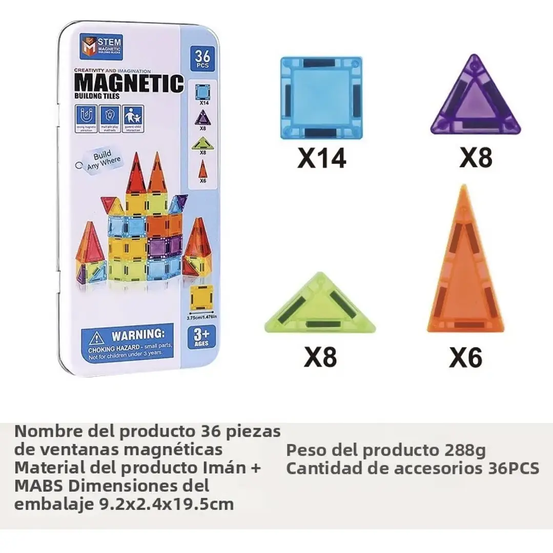 Magnéticos Travel Set (36 pzas) 1