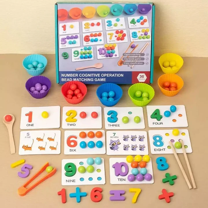 Clasificación y Conteo Montessori 1