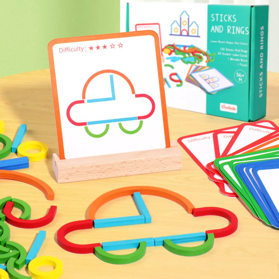 Juego de palitos y anillos 1