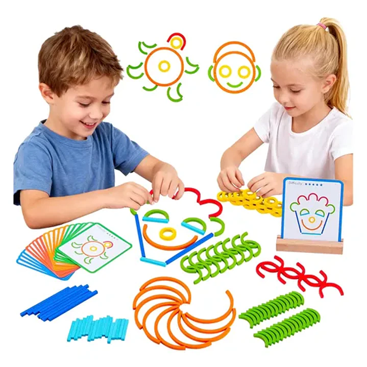 Juego de palitos y anillos 2