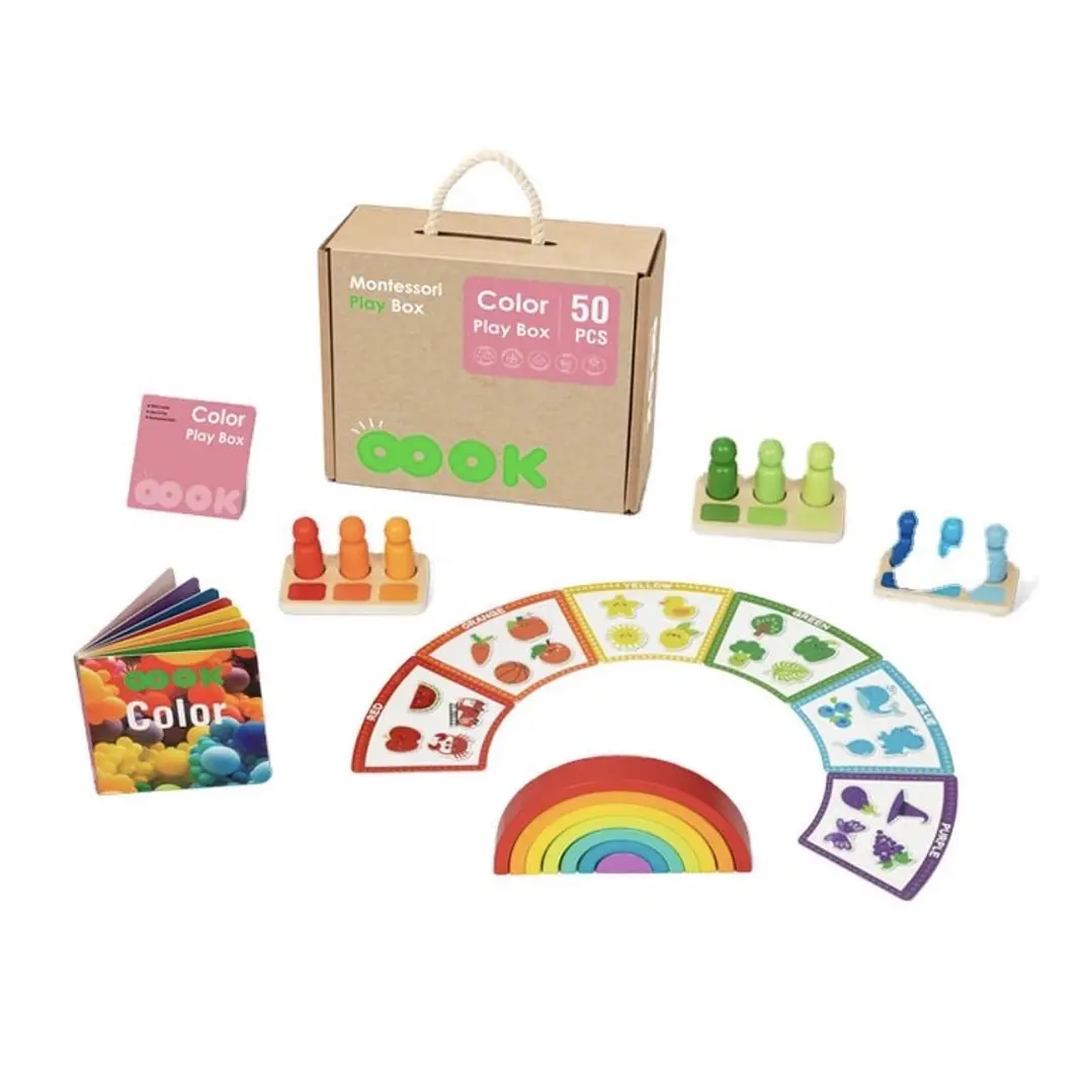 Set Juego de Colores Montessori  1