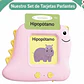 Dino Lector de Tarjetas Bilingüe Inglés -Español  - Miniatura 2