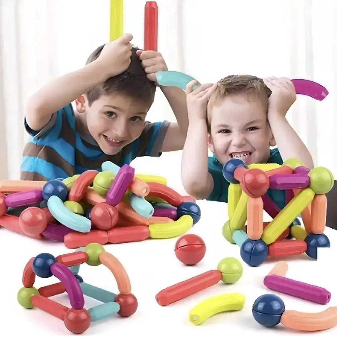 Magnetics Sticks- 64 piezas  5