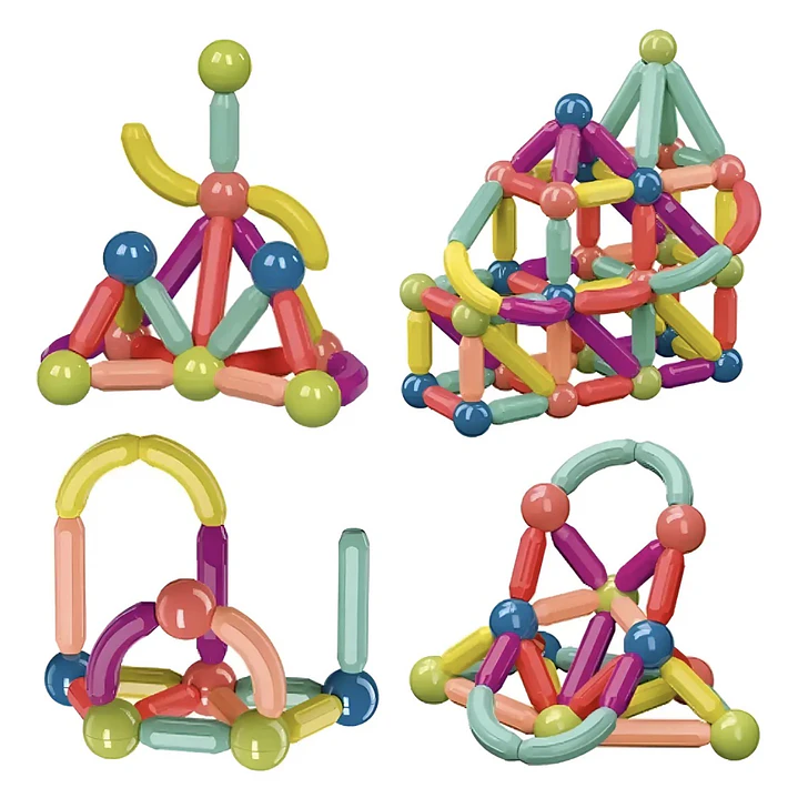 Magnetics Sticks- 64 piezas  4
