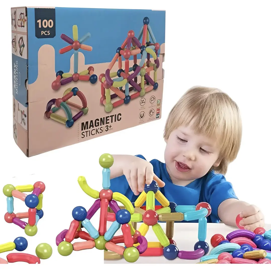 Magnetics Sticks- 100 piezas 1