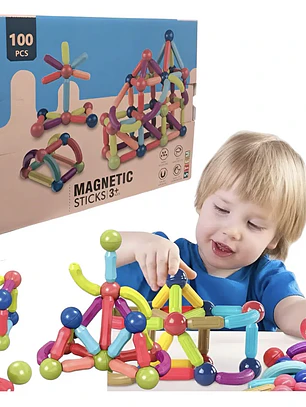 Magnetics Sticks- 100 piezas