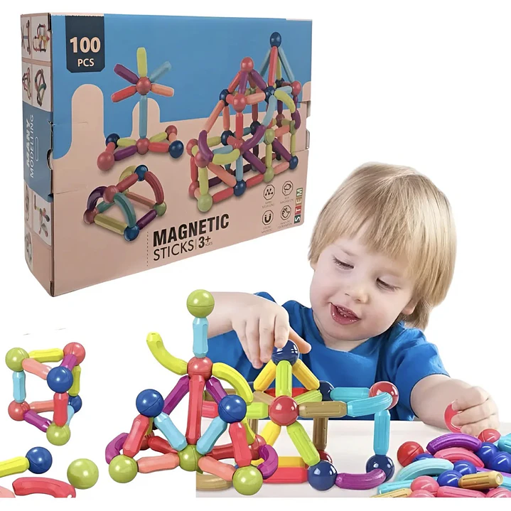 Magnetics Sticks- 100 piezas 1