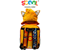Mochila Kids 3D con Capucha Colitas