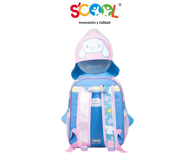 Mochila Kids 3D con Capucha Cinnamoroll
