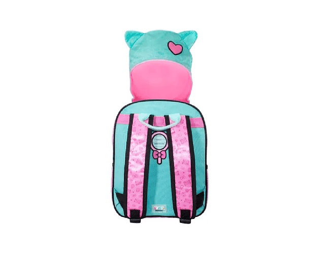 Mochila Kids 3D con Capucha Hello Kitty
