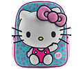 Mochila Kids 3D con Capucha Hello Kitty