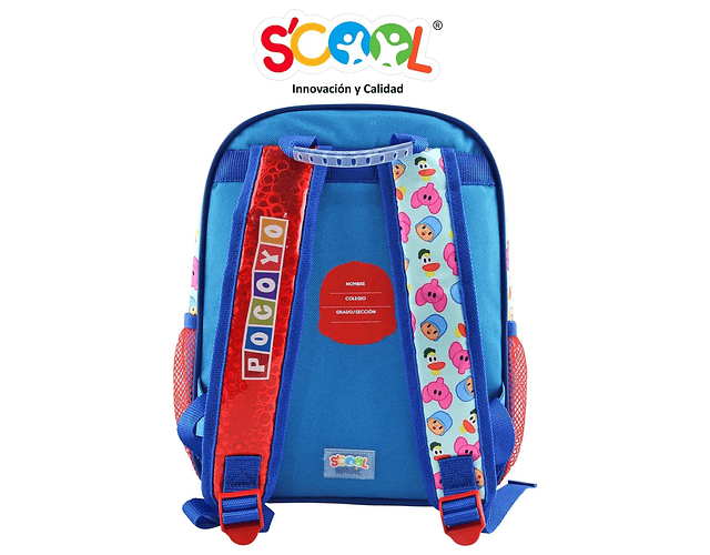 Mochila Kids 3D con luces y sonido Pocoyó