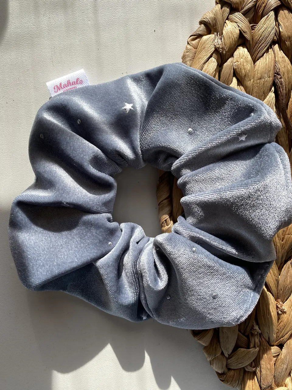 Colet terciopelo gris destellos 1