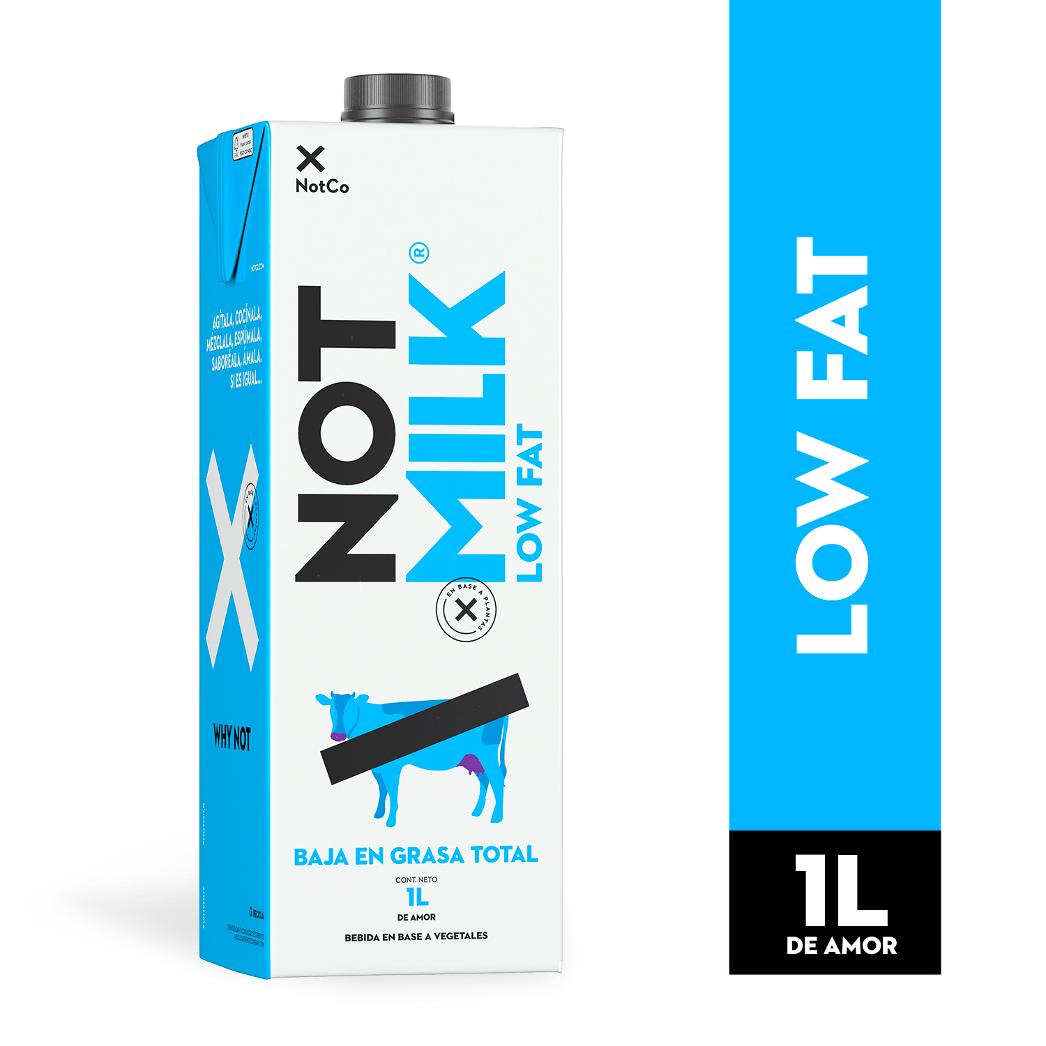 Not Milk Low Fat 1 Litro