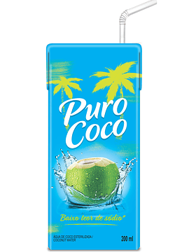Agua de Coco Puro Coco 200 ml