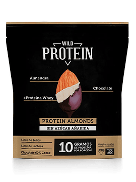Wild Protein Almonds 100 grs