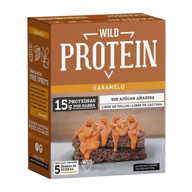 Wild Protein Caramel 45 grs 5U