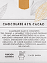 Chocolate 62% Cacao Orgánico 100 grs