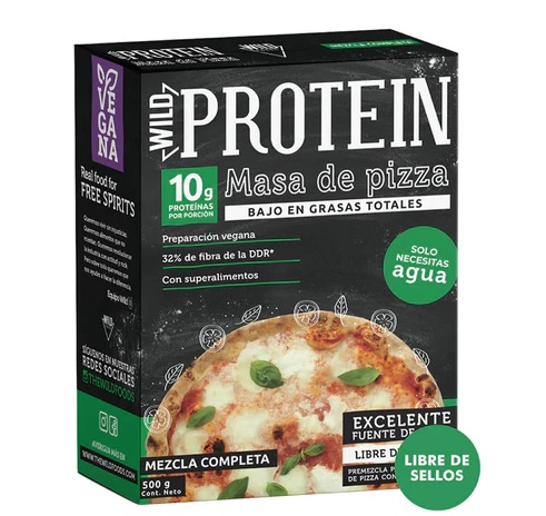 Wild Protein Premezcla Pizza 500 grs