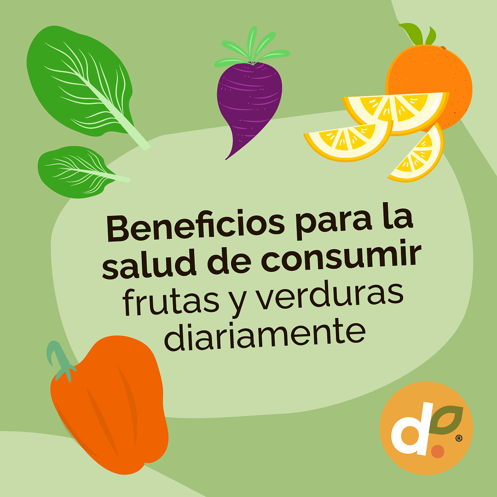Los increíbles beneficios para la salud de consumir frutas y verduras diariamente