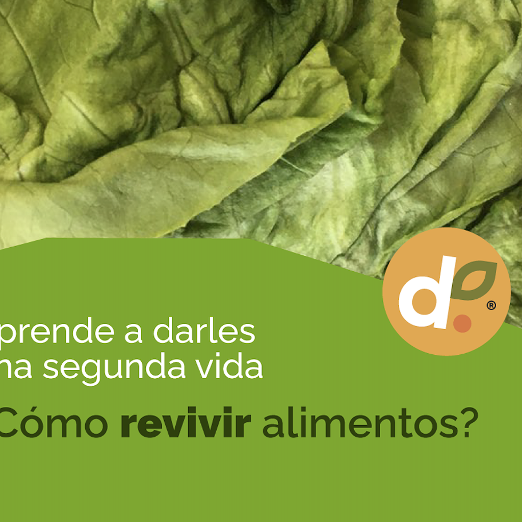 ¿Cómo revivir alimentos? Aprende a darles una segunda vida