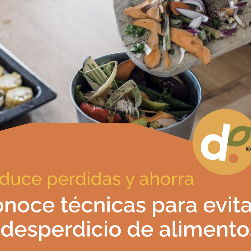 Técnicas para evitar el desperdicio de alimentos