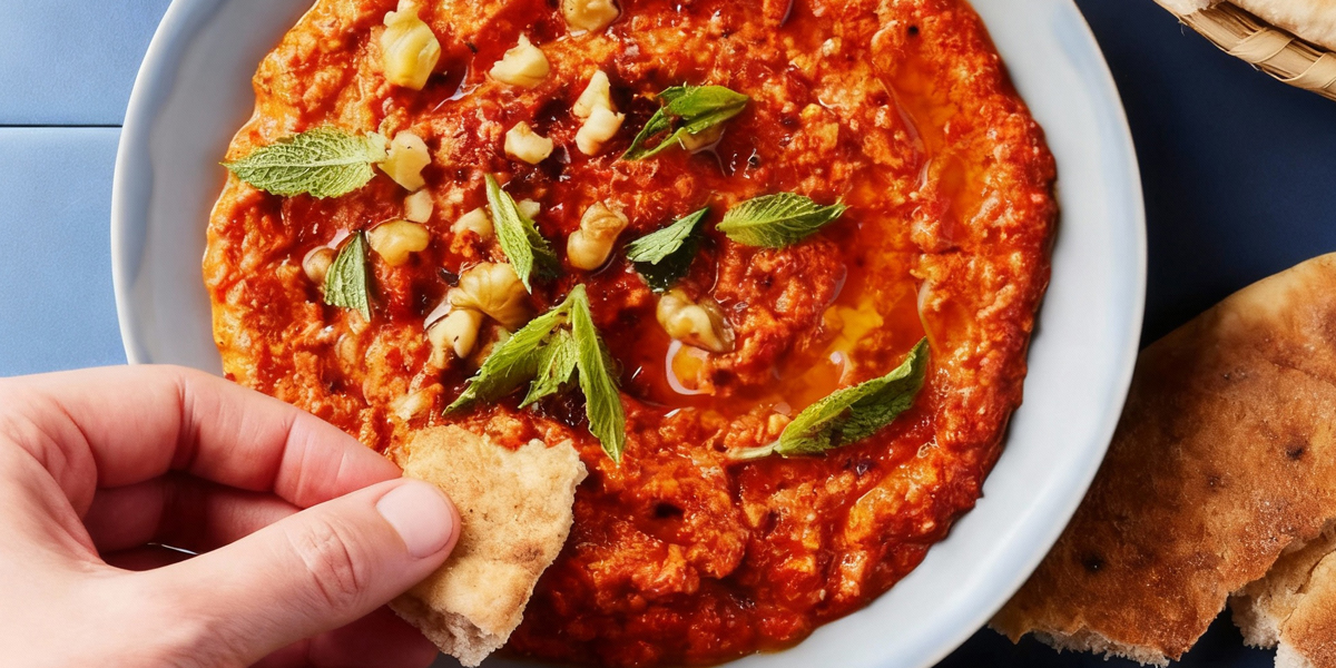 Hummus de Pimentón Rojo Casero: Transforma Pimentones Imperfectos en el Dip Perfecto para Compartir