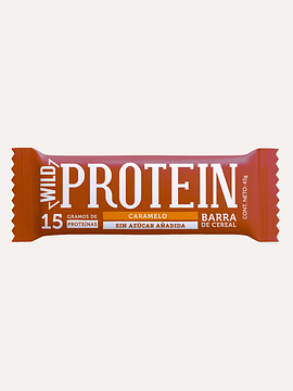 Wild Protein Bar Caramelo 45G 1 Un