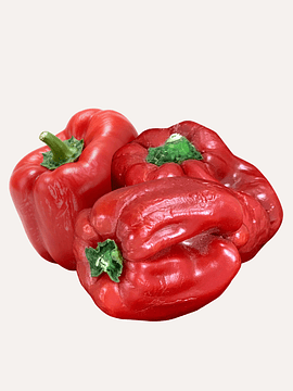 3 Un Pimentón Mix Colores Arrugado